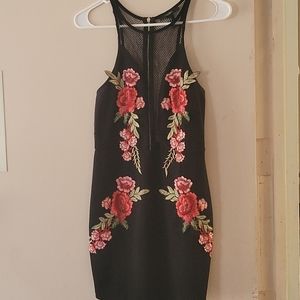 Forever 21 embroidered dress